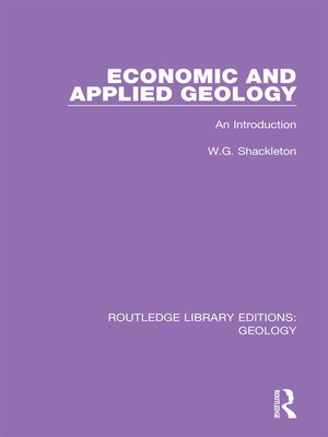 cover image of Economic and Applied Geology